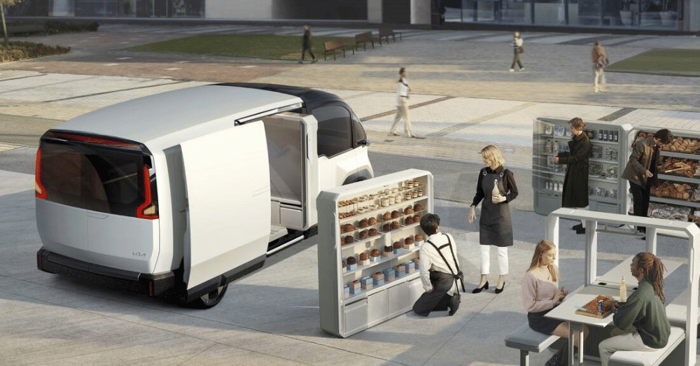 Kia's Electric Van Just Beat Every Range Record While Hauling a Full Load - PV5 cargo van